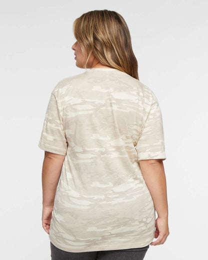 LAT Unisex Fine Jersey Tee 6901 #colormdl_Natural Camo