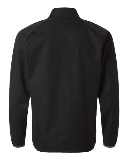Adidas Men's Ultimate365 Wind Quarter-Zip Pullover A2027 #color_Black