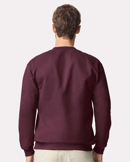 Gildan Unisex Softstyle® Midweight 1/4 Zip Sweatshirt SF008 #colormdl_Maroon