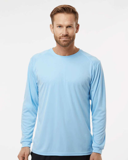 Paragon Unisex Long Islander Performance Long Sleeve T-Shirt 210 #colormdl_Blue Mist