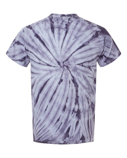 Dyenomite Cyclone Pinwheel Tie-Dyed T-Shirt 200CY #color_Blackberry