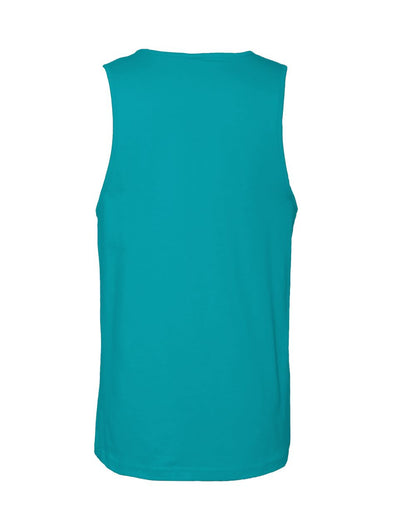 Next Level Cotton Muscle Tank 3633 #color_Tahiti Blue