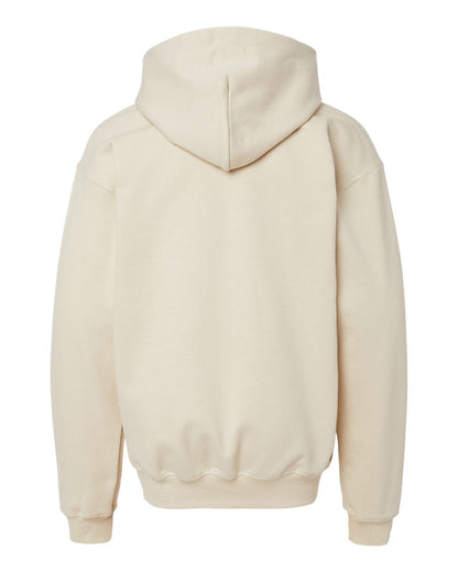 Gildan Softstyle® Youth Midweight Hooded Sweatshirt SF500B #color_Sand