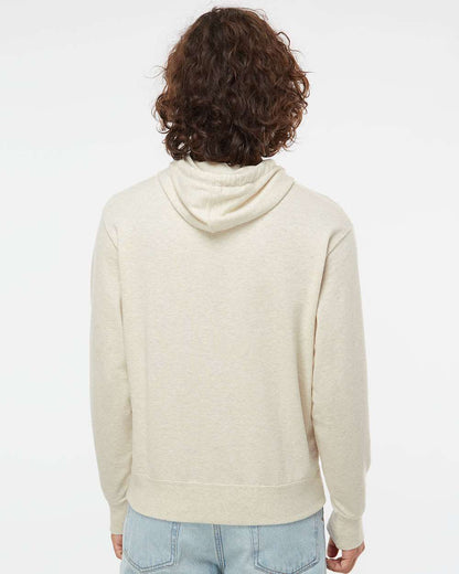 Independent Trading Co. Midweight French Terry Hooded Sweatshirt PRM90HT #colormdl_Oatmeal Heather