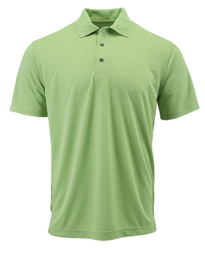 Paragon Men's Saratoga Performance Mini Mesh Polo 100 #color_Kiwi