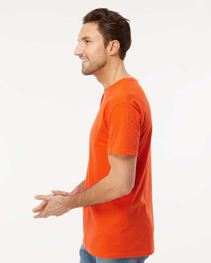 M&O Men's Gold Soft Touch T-Shirt 4800 #colormdl_Orange