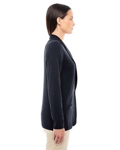 Devon & Jones Women's Perfect Fit™ Shawl Collar Cardigan DP462W #colormdl_Black