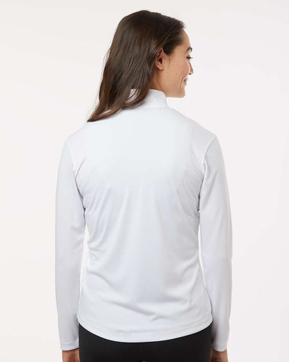 AllPro Women's Pro-Lock Performance Quarter-Zip Pullover 41870L #colormdl_White