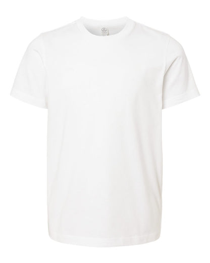 Alternative Youth Cotton Jersey Go-To Tee K1070 #color_White
