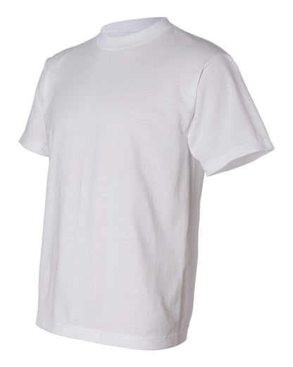 Bayside USA-Made 50/50 T-Shirt 1701 #color_White