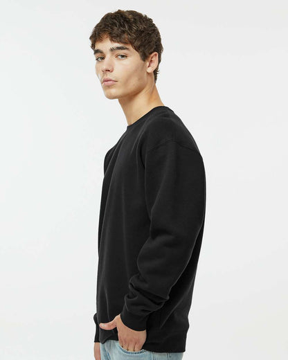 Independent Trading Co. Heavyweight Crewneck Sweatshirt IND3000 #colormdl_Black