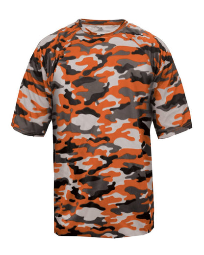 Badger Camo T-Shirt 4181 #color_Burnt Orange