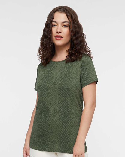 LAT Women's Fine Jersey Tee 3516 #colormdl_Green Reptile