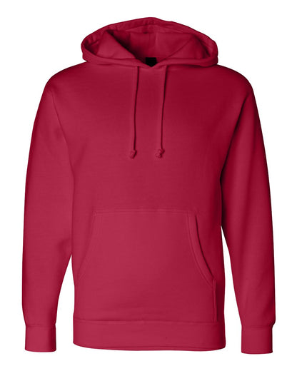 Independent Trading Co. Unisex Heavyweight Hooded Sweatshirt IND4000 #color_Red