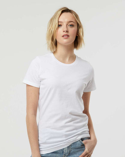 Tultex Women's Premium Cotton T-Shirt 516 #colormdl_White