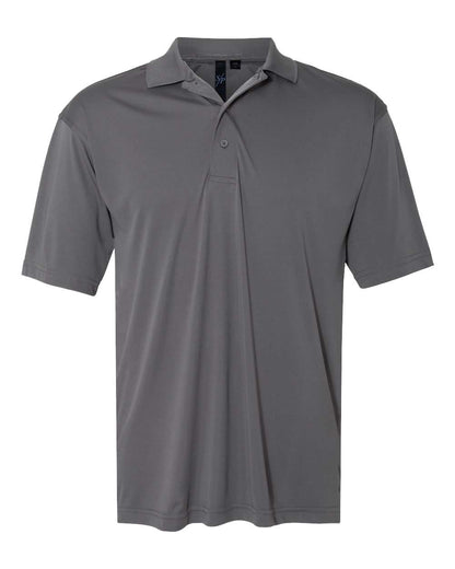 Sierra Pacific Men's Value Polyester Polo 0100 #color_Steel