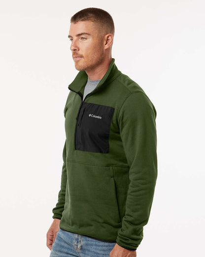 Columbia Men's Columbia Hike™ II Half-Zip Pullover 209760 #colormdl_Canteen/ Black