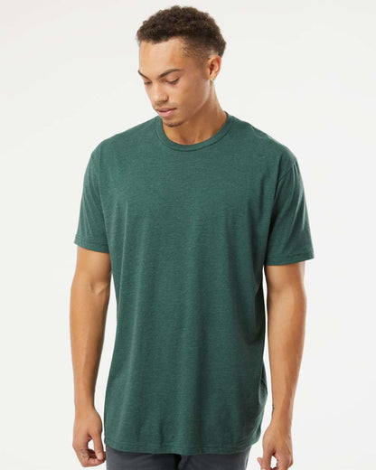 Next Level CVC T-Shirt 6210 #colormdl_Heather Forest Green