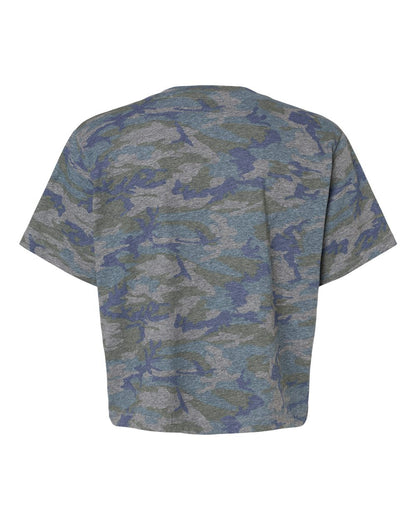 LAT Women's Boxy Tee 3518 #color_Vintage Camo
