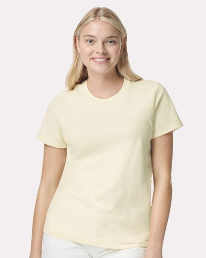 Gildan Women's Heavy Cotton™ T-Shirt 5000L #colormdl_Off White
