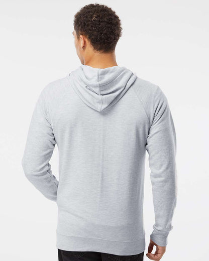 Independent Trading Co. Icon Lightweight Loopback Terry Hooded Sweatshirt SS1000 #colormdl_Athletic Heather