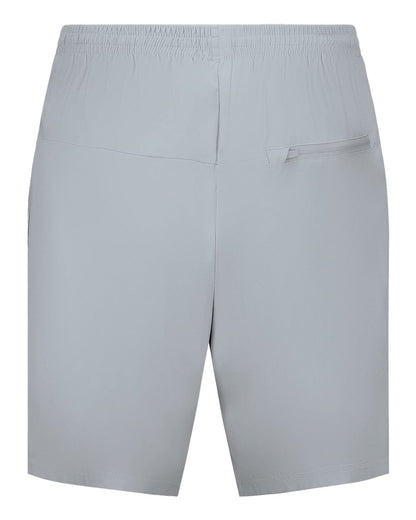 Russell Athletic Unisex Legend Woven Shorts R20SWM #color_Grid Iron Silver