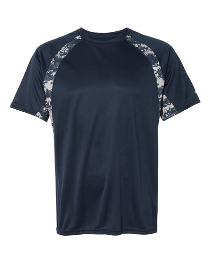 Badger Hook Digital T-Shirt 4140 #color_Navy/ Navy