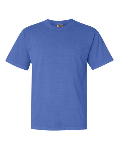 Comfort Colors Unisex Garment-Dyed Heavyweight T-Shirt 1717 #color_Flo Blue
