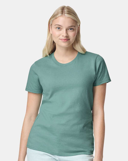 Gildan Women's Heavy Cotton™ T-Shirt 5000L #colormdl_Aquatic