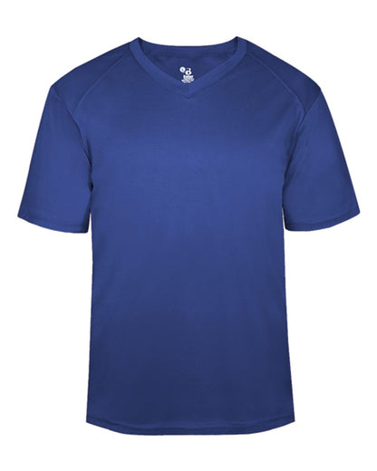 Badger B-Core V-Neck T-Shirt 4124 #color_Royal