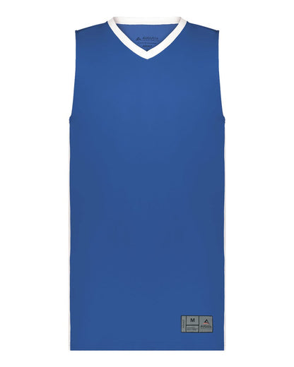 Augusta Sportswear Youth Match-Up Basketball Jersey 6887 #color_Royal/ White