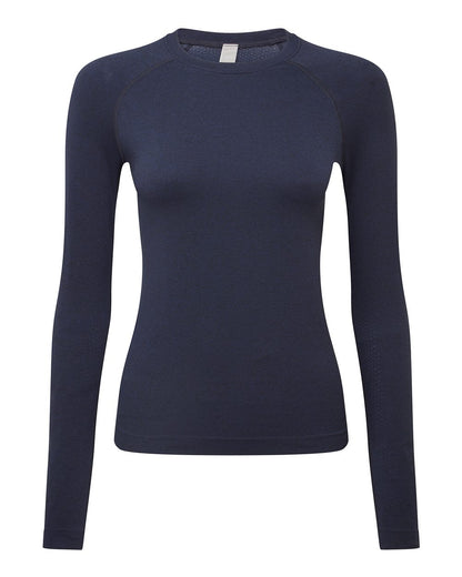 Onna Women's Unstoppable Long Sleeve Fresh Underscrub Base Layer NN370 #color_Navy Heather