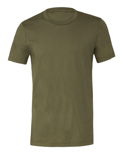 BELLA + CANVAS Jersey Tee 3001 #color_Military Green