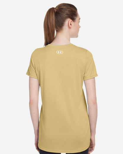 Under Armour Women's Team Tech™ T-Shirt 1376847 #colormdl_Team Vegas Gold/ White