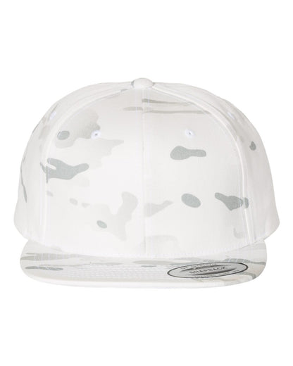 YP Classics Premium Flat Bill Snapback Cap 6089M #color_Multicam Alpine
