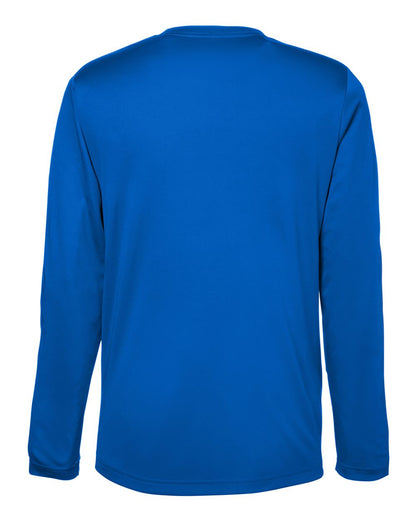 CORE365 Unisex Capital Long Sleeve Performance T-Shirt CE10L #color_True Royal