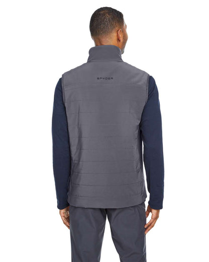 Spyder Men's Transit Vest S17028 #colormdl_Polar