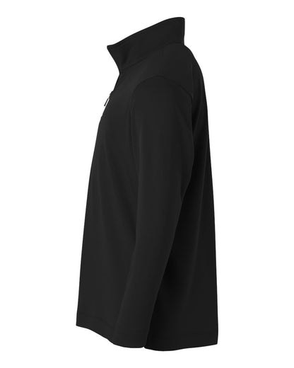 AllPro Youth Pro-Lock Performance Quarter-Zip Pullover 41870Y #color_Black