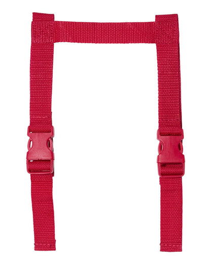 Alpine Fleece Blanket Strap 8820 #color_Red