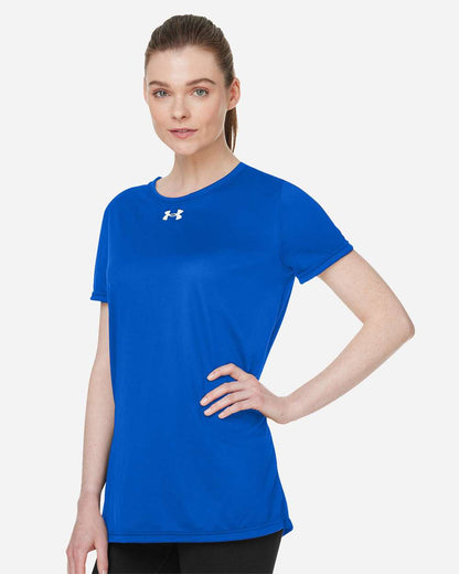 Under Armour Women's Team Tech™ T-Shirt 1376847 #colormdl_Royal/ White