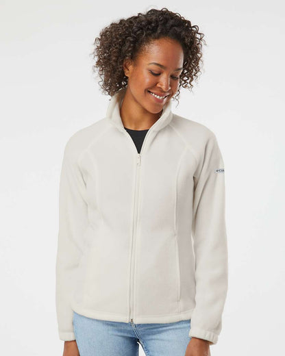 Columbia Women’s Benton Springs™ Fleece Full-Zip Jacket 212470 #colormdl_Chalk