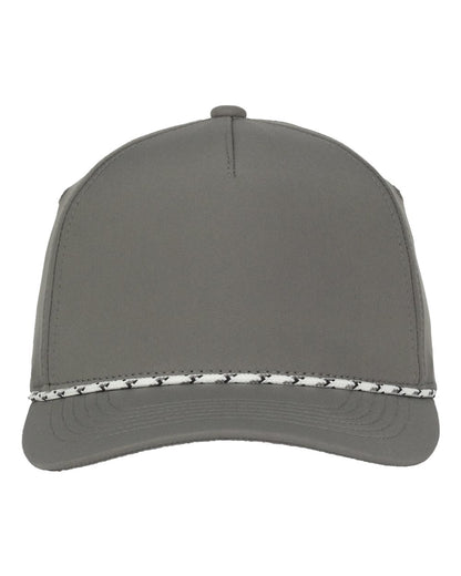 Outdoor Cap Structured Rope Cap OC550PF #color_Charcoal