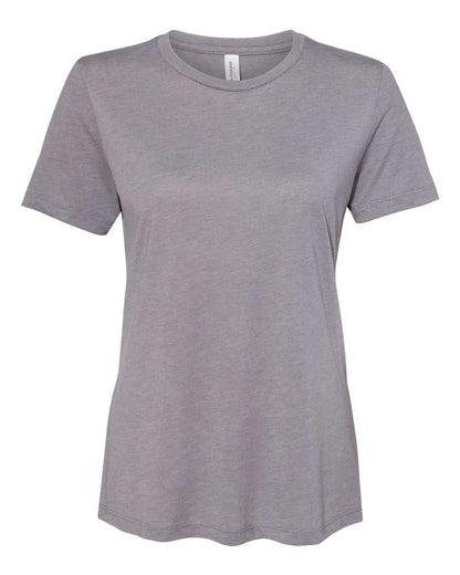 BELLA + CANVAS Women’s Relaxed Fit Triblend Tee 6413 #color_Storm Triblend