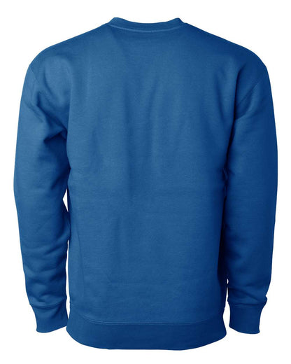 Independent Trading Co. Heavyweight Crewneck Sweatshirt IND3000 #color_Royal