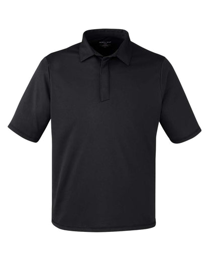 North End Men's Revive Coolcore® Polo NE110 #color_Black