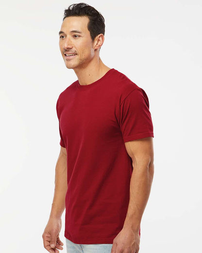 M&O Men's Gold Soft Touch T-Shirt 4800 #colormdl_Cardinal Red