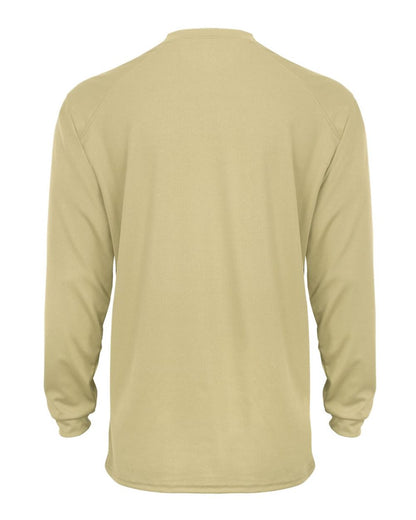 Badger B-Core Long Sleeve T-Shirt 4104 #color_Vegas Gold