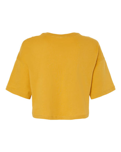 BELLA + CANVAS Women's Jersey Crop Tee 6482 #color_Mustard