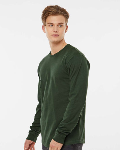 Tultex Heavyweight Jersey Long Sleeve T-Shirt 291 #colormdl_Hunter Green