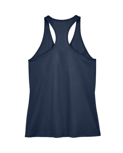 Team 365 Women's Zone Performance Racerback Tank TT11WRC #color_Sport Dark Navy